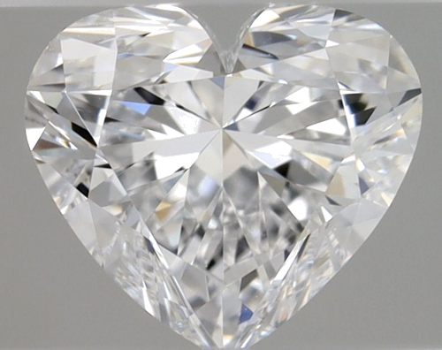 0.9 carat D-VS1 Natūralus Heart Deimantas (1)