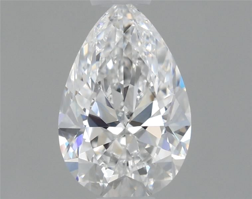 0.5 carat D-VS1 Natūralus Pear Deimantas (1)