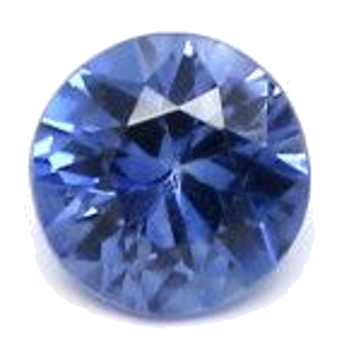 0.22 carat BLUE BRILLIANT cut Round Safyras (1)