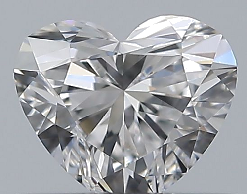 0.33 carat D-VS1 Natūralus Heart Deimantas (1)