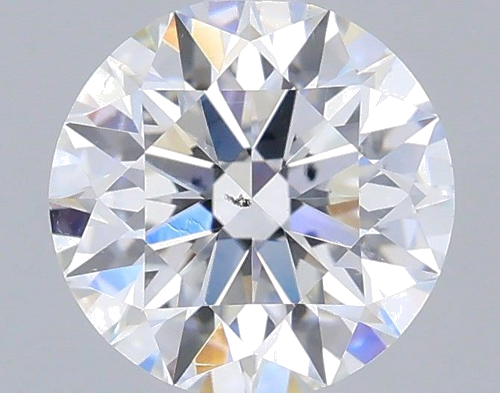 0.61 carat E-SI1 Excellent cut Natūralus Round Deimantas (1)