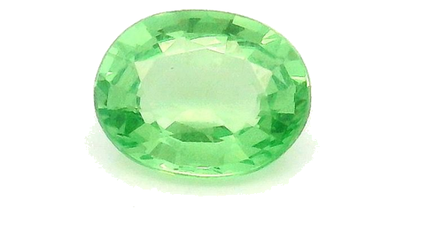 0.38 carat GREEN Oval Garnet (1)