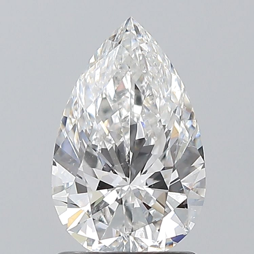 1.21 carat E-SI2 Natūralus Pear Deimantas (1)