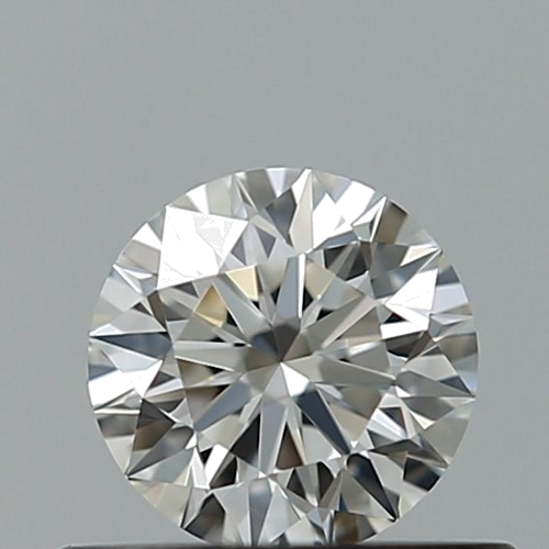 0.37 carat F-VVS1 Excellent cut Natūralus Round Deimantas (1)