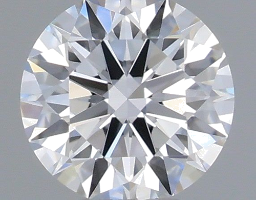 0.19 carat F-VVS2 Excellent cut Natūralus Round Deimantas (1)