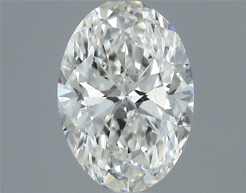 0.4 carat H-SI2 Natūralus Oval Deimantas (1)