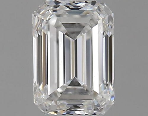0.7 carat F-VS1 Natūralus Emerald Deimantas (1)