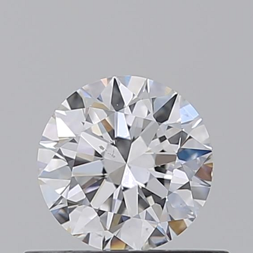 0.51 carat F-SI1 Excellent cut Natūralus Round Deimantas (1)