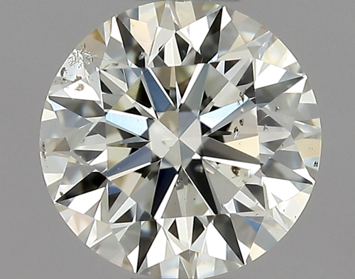 0.6 carat J-SI2 Excellent cut Natūralus Round Deimantas (1)