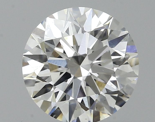 0.5 carat F-SI1 Excellent cut Natūralus Round Deimantas (1)