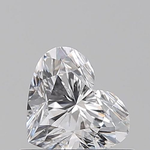 0.51 carat D-SI1 Natūralus Heart Deimantas (1)