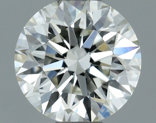 0.52 carat J-VVS1 Excellent cut Natūralus Round Deimantas (1)