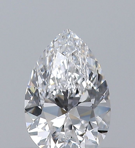 0.3 carat E-IF Natūralus Pear Deimantas (1)