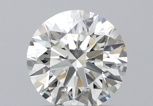 0.53 carat K-VVS1 Excellent cut Natūralus Round Deimantas (1)