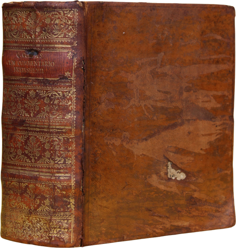 Antikvarinė knyga „Q. Curtius Rufus De Rebus Alexandri Regis Macedonum...“, 20 x 16 cm, 1670 m., Prancūzija (2)