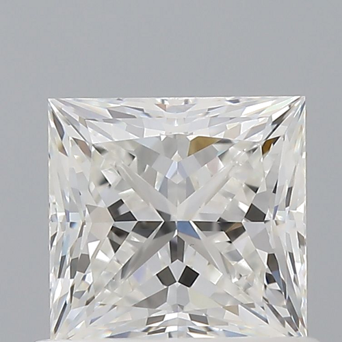 0.9 carat G-VS1 Natūralus Princess Deimantas (1)