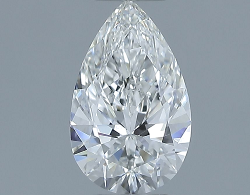0.62 carat G-IF Natūralus Pear Deimantas (1)