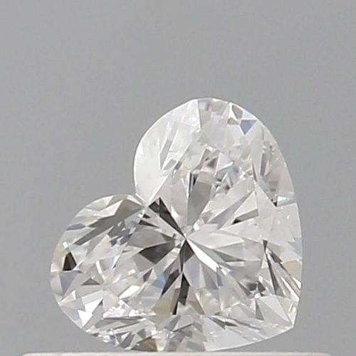 0.3 carat F-VVS1 Natūralus Heart Deimantas (1)