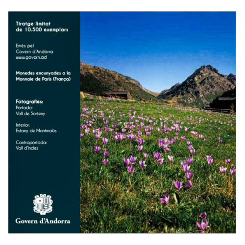 2021 Андора Комплект евро монети (3)