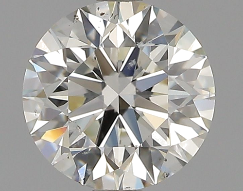 0.67 carat K-SI2 Excellent cut Natūralus Round Deimantas (1)