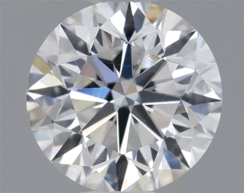 0.4 carat F-SI1 Very Good cut Natūralus Round Deimantas (1)