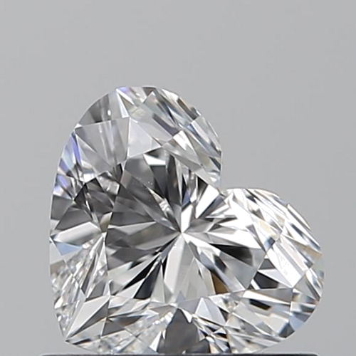 0.74 carat E-VS1 Natūralus Heart Deimantas (1)