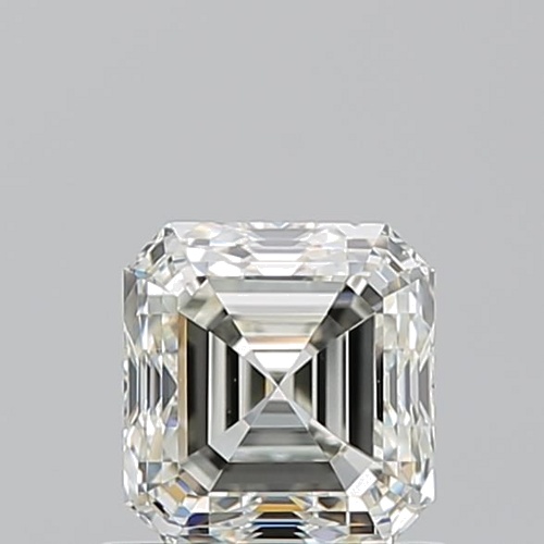 0.91 carat K-VVS2 Natūralus Asscher Deimantas (1)