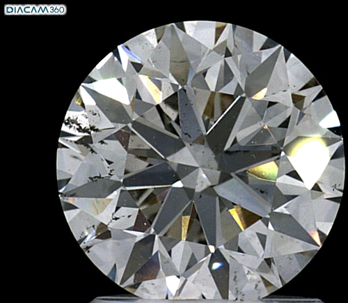 1.73 carat H-SI2 Excellent cut Natūralus Round Deimantas (1)