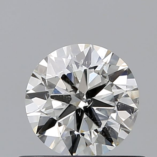0.52 carat J-SI2 Very Good cut Natūralus Round Deimantas (1)