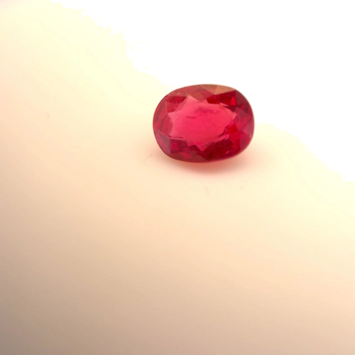 0.54 carat RED Oval Rubinas (1)