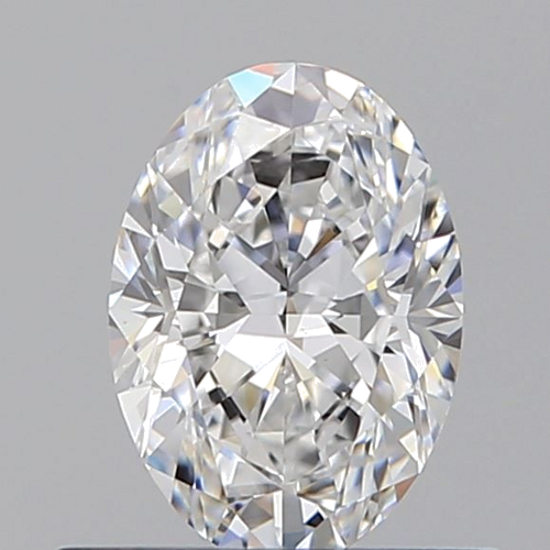 0.54 carat D-VS1 Natūralus Oval Deimantas (1)