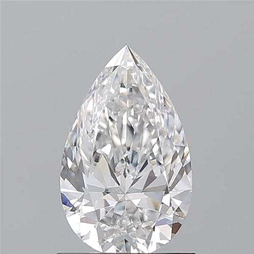 1.01 carat E-VS2 Natūralus Pear Deimantas (1)