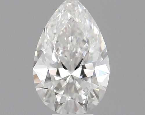 0.23 carat F-VVS2 Natūralus Pear Deimantas (1)