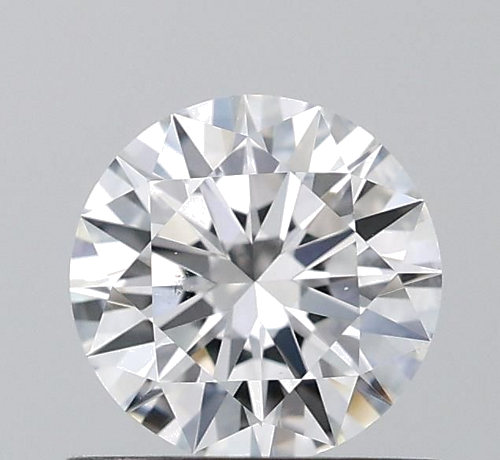 0.66 carat E-SI1 Excellent cut Natūralus Round Deimantas (1)