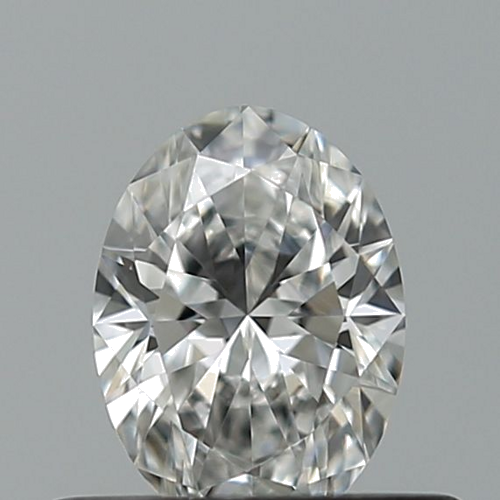 0.35 carat E-VVS2 Natūralus Oval Deimantas (1)