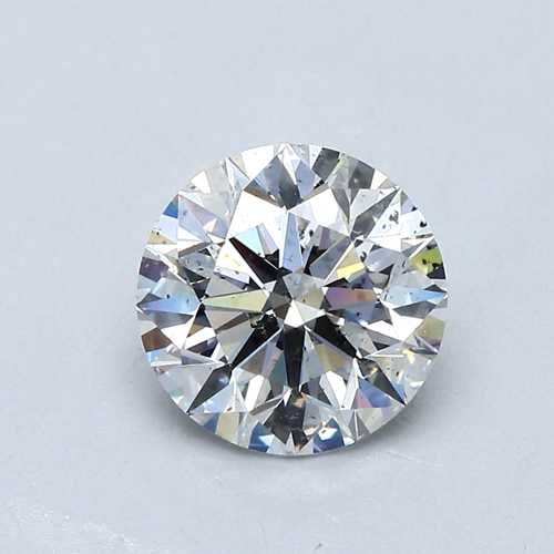 1.71 carat F-SI2 Excellent cut Natūralus Round Deimantas (1)