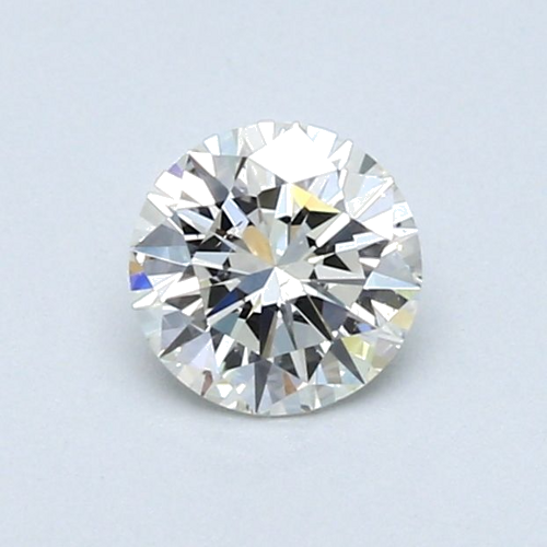 0.52 carat I-SI1 Excellent cut Natūralus Round Deimantas (1)