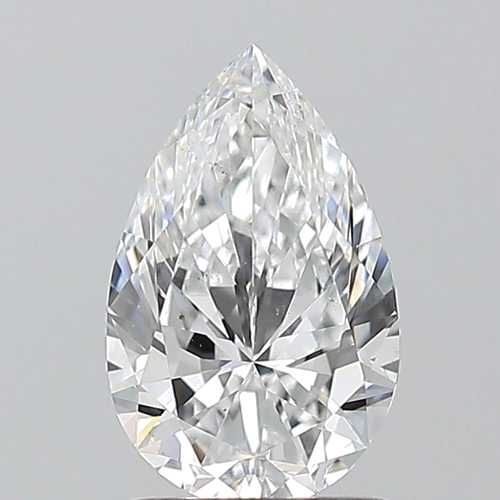1.2 carat E-SI1 Natūralus Pear Deimantas (1)