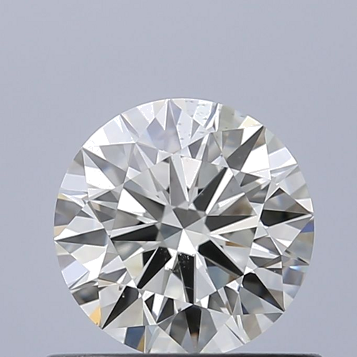 0.64 carat K-SI1 Excellent cut Natūralus Round Deimantas (1)