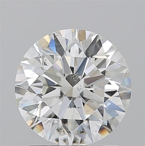 1.64 carat I-SI2 Excellent cut Natūralus Round Deimantas (1)
