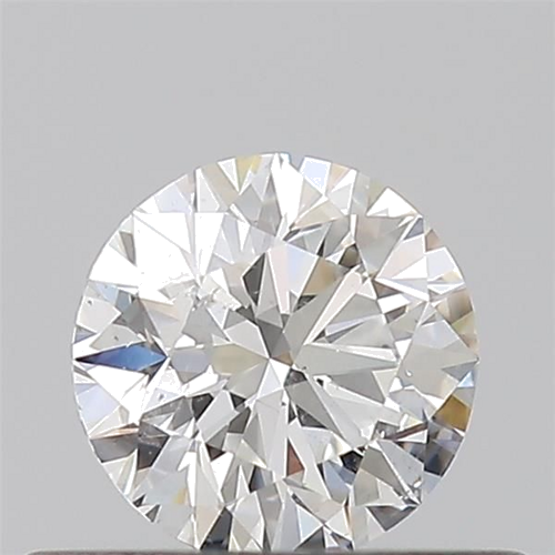 0.41 carat F-SI2 Excellent cut Natūralus Round Deimantas (1)