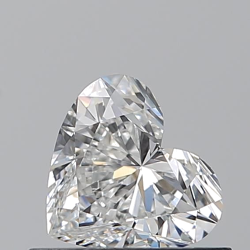 0.5 carat F-VS1 Natūralus Heart Deimantas (1)