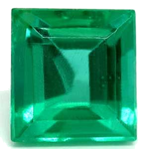 0.51 carat GREEN Square Smaragdas (1)
