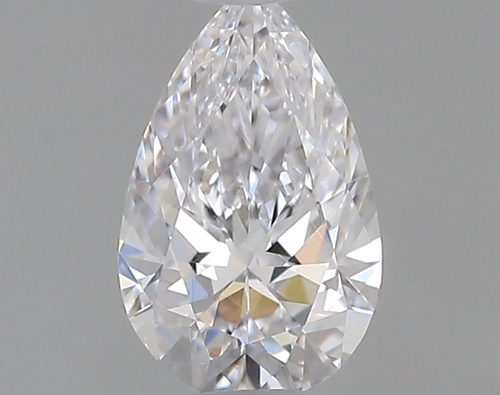0.45 carat D-VS2 Natūralus Pear Deimantas (1)
