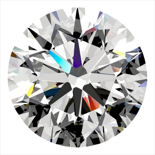 0.3 carat G-SI2 Excellent cut Natūralus Round Deimantas (1)