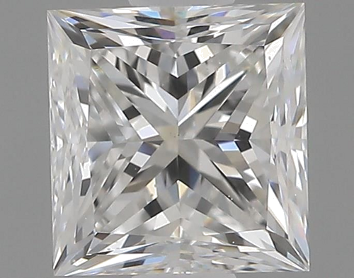 0.8 carat G-SI1 Natūralus Princess Deimantas (1)