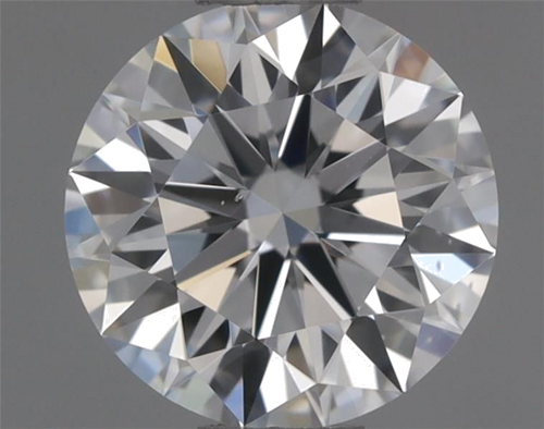 0.44 carat E-SI1 Excellent cut Natūralus Round Deimantas (1)