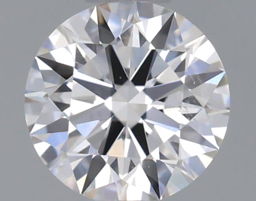 0.42 carat F-SI1 Excellent cut Natūralus Round Deimantas (1)