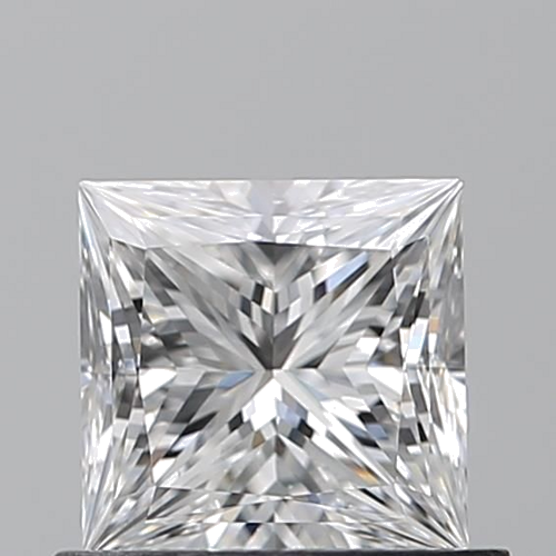 0.7 carat D-VS2 Natūralus Princess Deimantas (1)