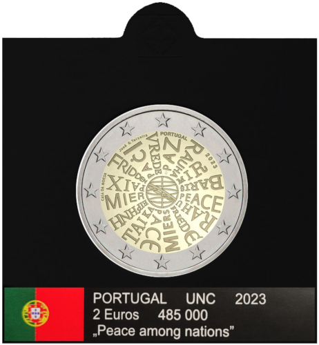 Vėliavėlės - lipdukai 2 eurų monetoms holderiuose 2004 - 2024 (4)